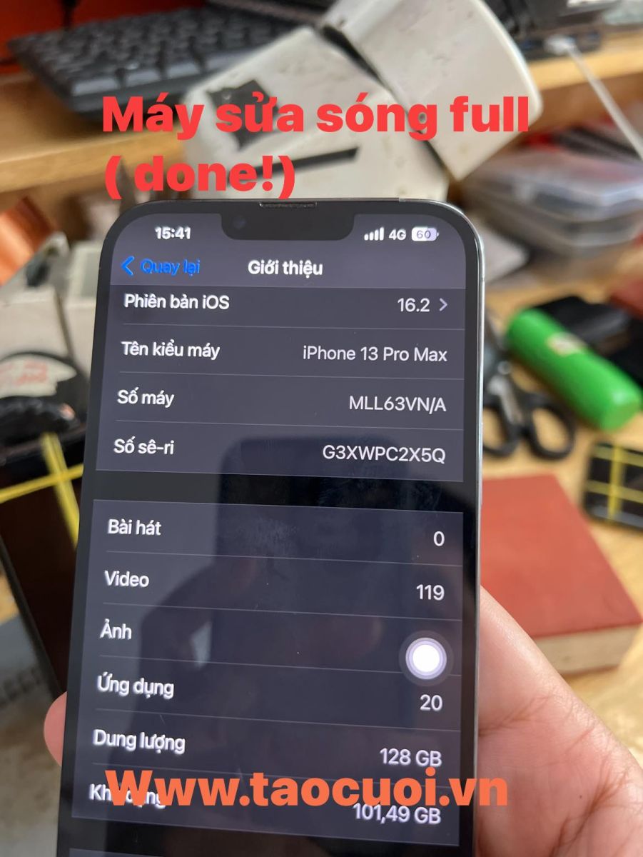Sửa iPhone 13 Pro Max full sóng
